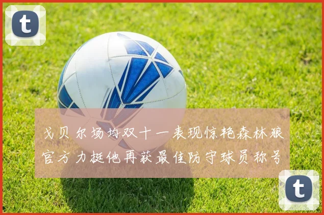 戈贝尔场均双十一表现惊艳森林狼官方力挺他再获最佳防守球员称号